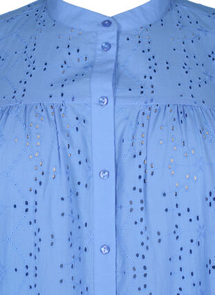 Robe chemise en coton à broderie anglaise, Marina, Packshot image number 2