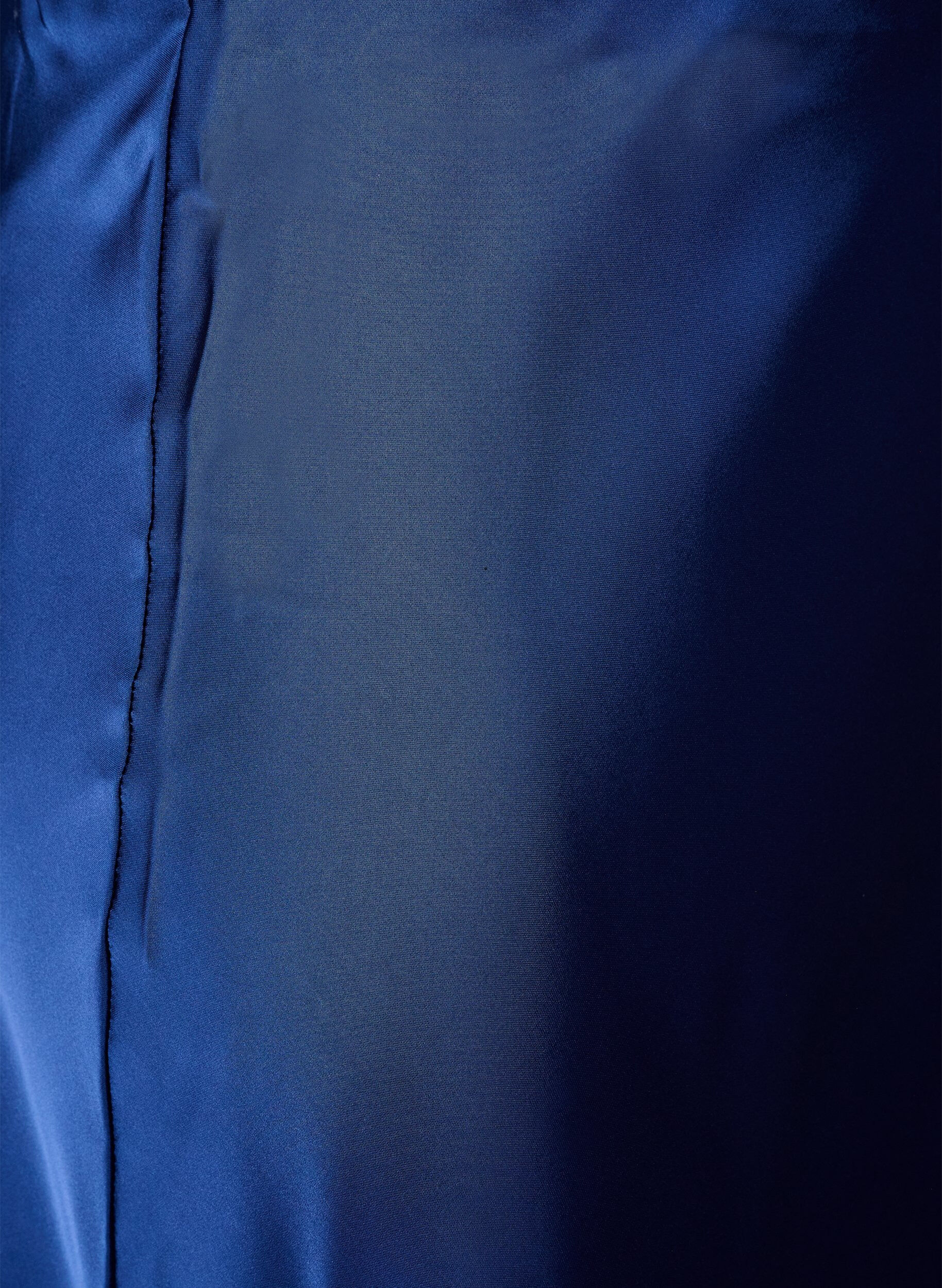 ZizziSatijnen midirok, Blauw, Packshot image number 2
