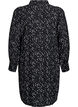 Robe chemise imprimée avec ceinture à nouer, Noir, Packshot image number 1
