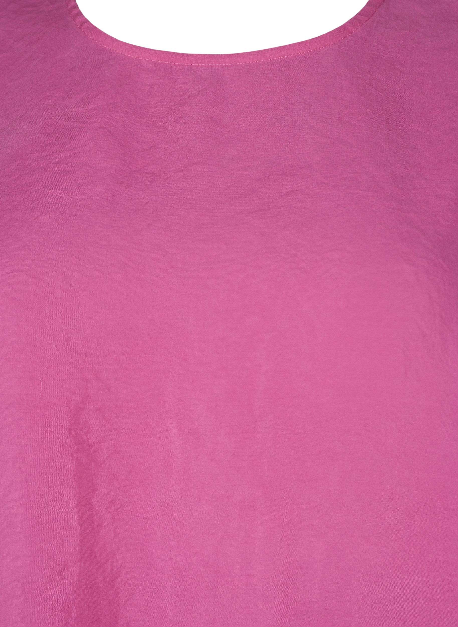 ZizziBlouse van Tencel&trade; Modal met geborduurde details, Phlox Pink, Packshot image number 2