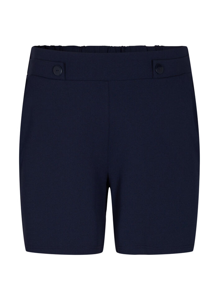 Short avec poches et coupe ample, Bleu, Packshot image number 0