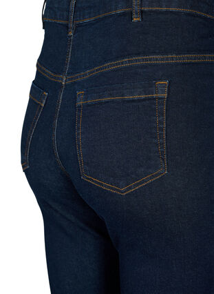 Ellen bootcut jeans met hoge taille, Raw Unwash, Packshot image number 3