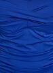 Gewatteerd badpak met draperie, Blauw, Packshot image number 2
