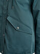 Gewatteerde parka met afneembare capuchon, Groen, Packshot image number 3