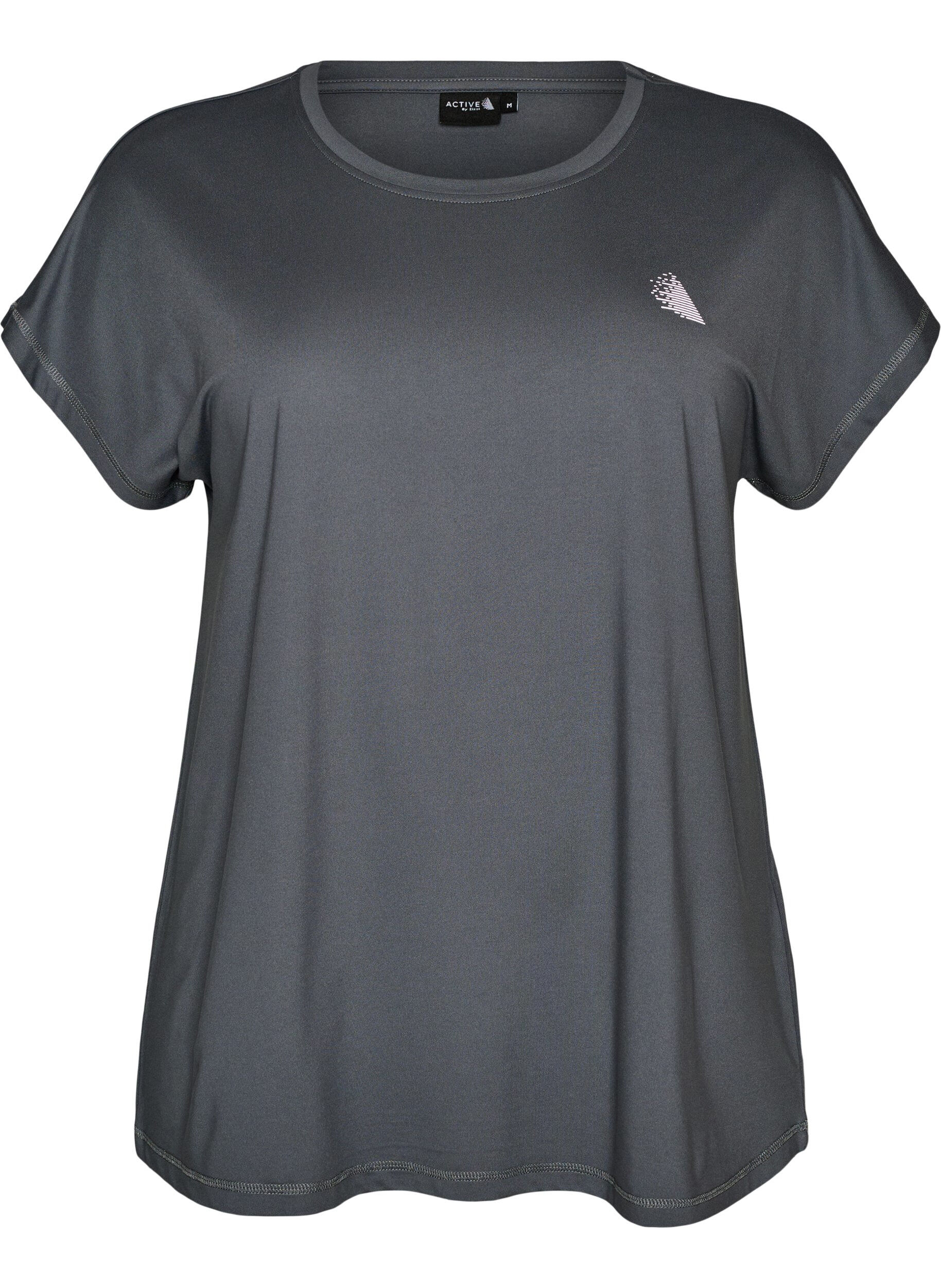 Effen gekleurd trainingsshirt