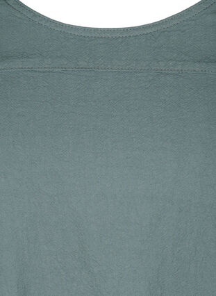 Robe en coton à manches courtes, Balsam Green, Packshot image number 2