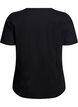 T-shirt imprim&eacute;, Noir, Packshot image number 1