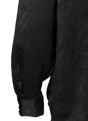 Chemise à manches longues bouffantes, Black, Packshot image number 3