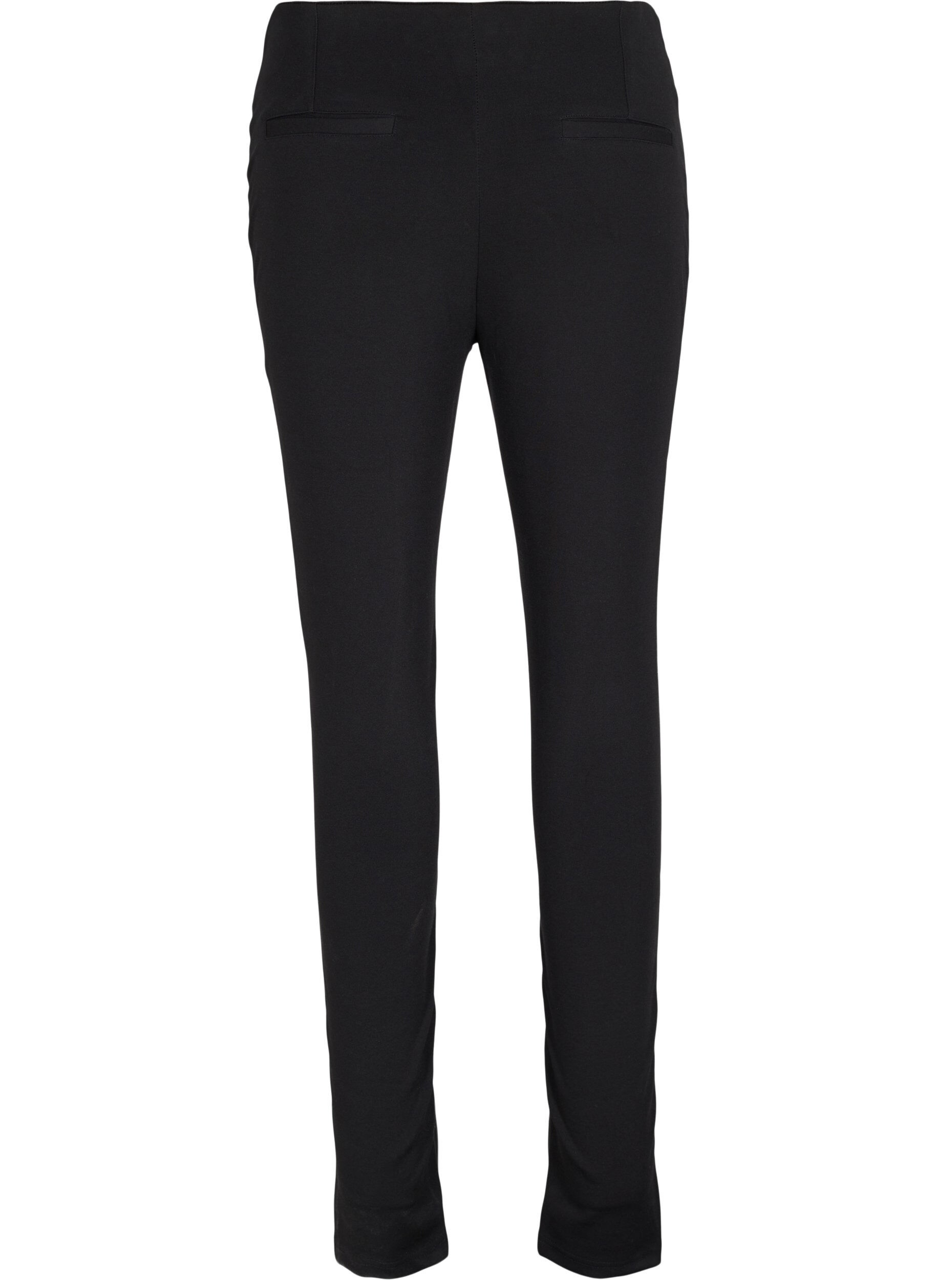 Zizzi Leggings en simili-cuir, Black, Packshot image number 1