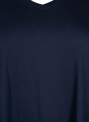 T-shirt à manches courtes avec forme en A, Navy Blazer, Packshot image number 2