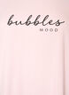 T-shirt met print, Roze, Packshot image number 2