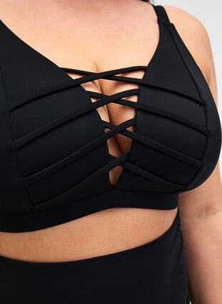 Bikini top, Black, Model image number 2