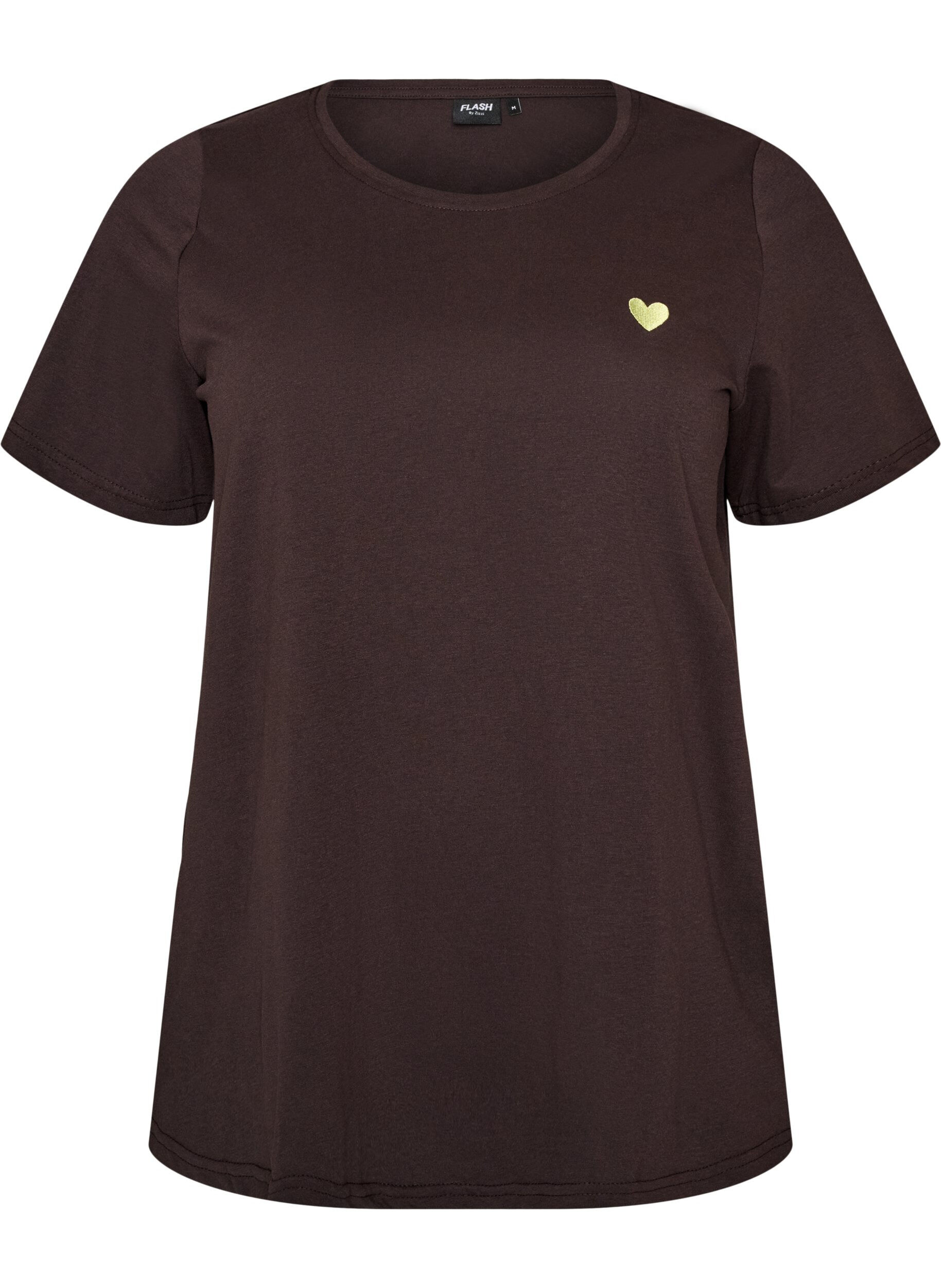 ZizziT-shirt imprim&eacute;, Marron, Packshot image number 0