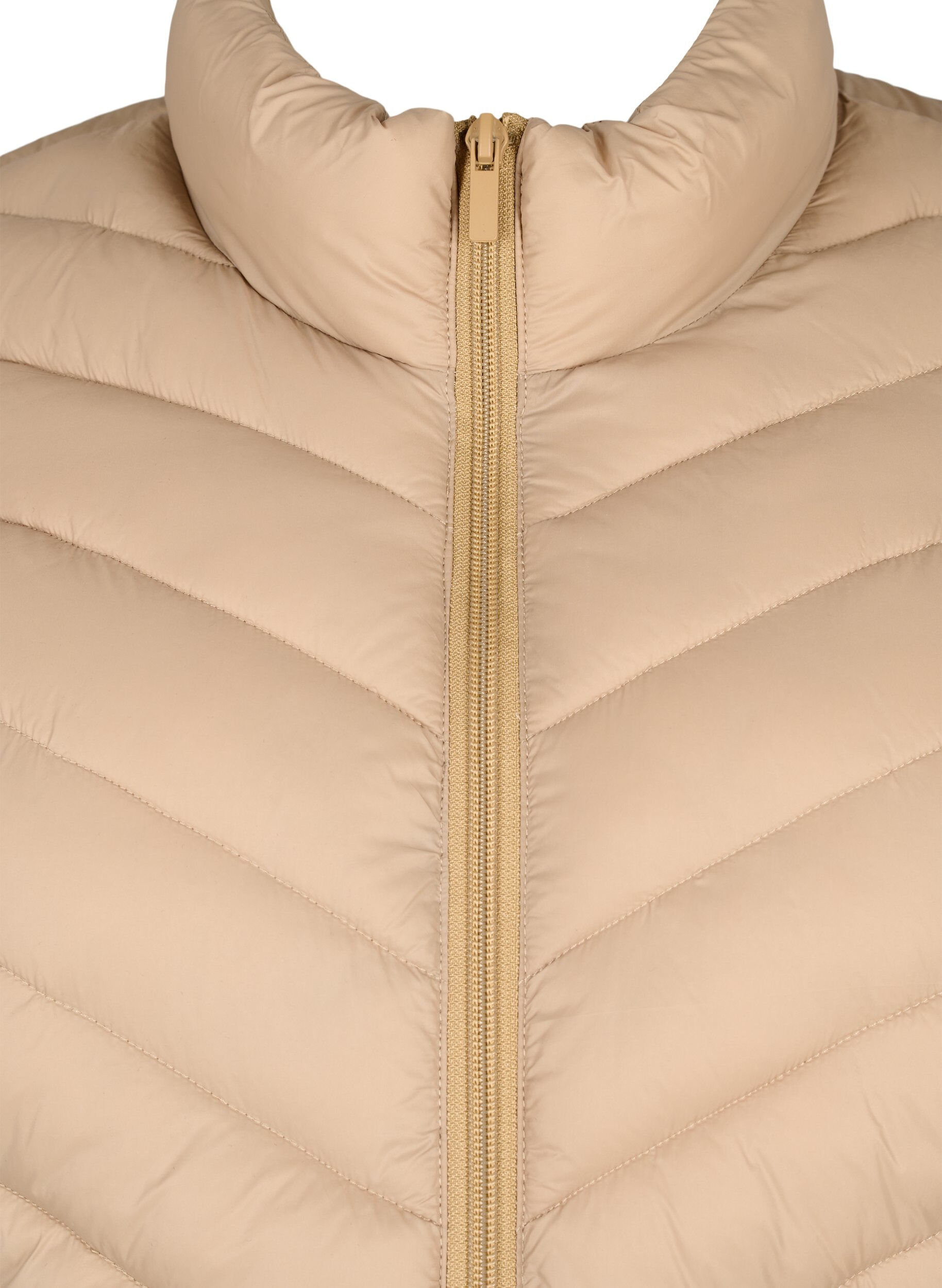 ZizziLichtgewicht jas met zakken, Bruin, Packshot image number 2