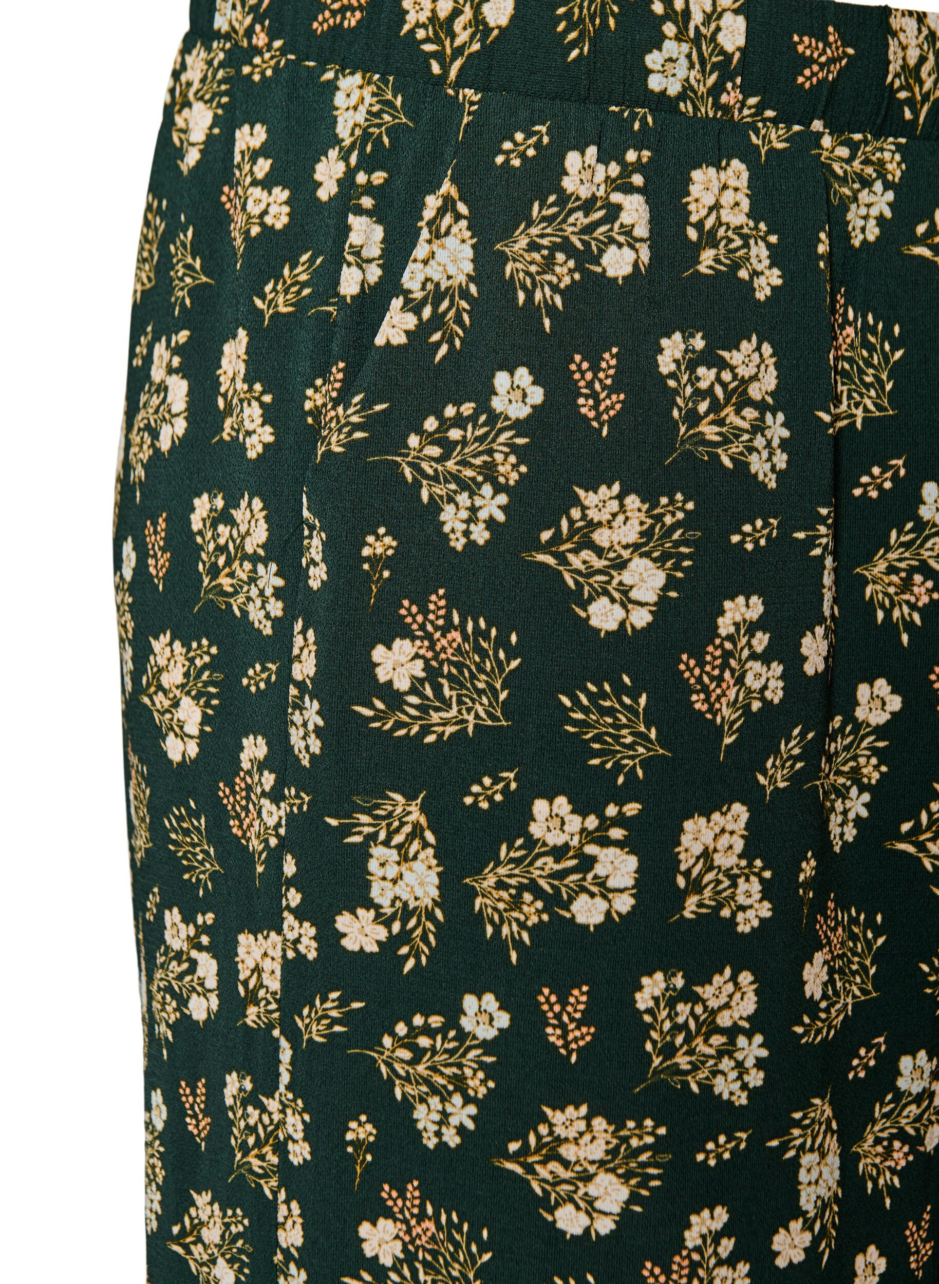 ZizziPantalon ample avec imprim&eacute;, Noir, Packshot image number 2