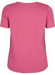 Effen basic T-shirt van katoen, Rood, Packshot image number 1