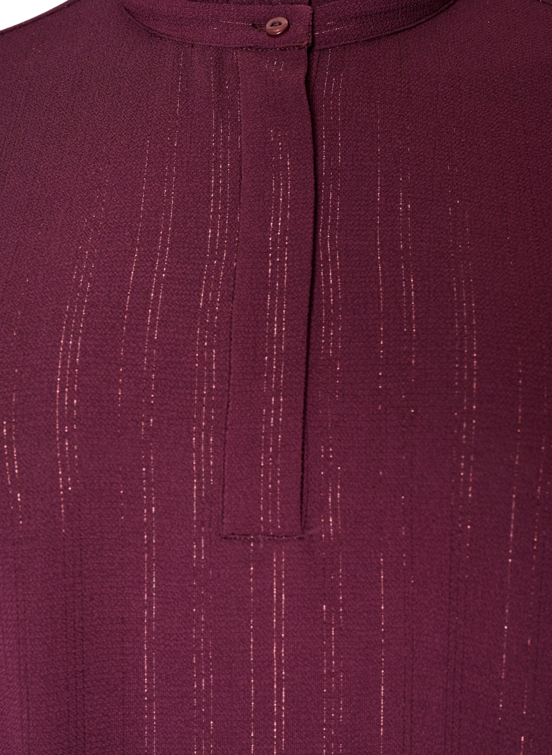 ZizziKort jurkje met ruches en glitter, Rood, Packshot image number 2