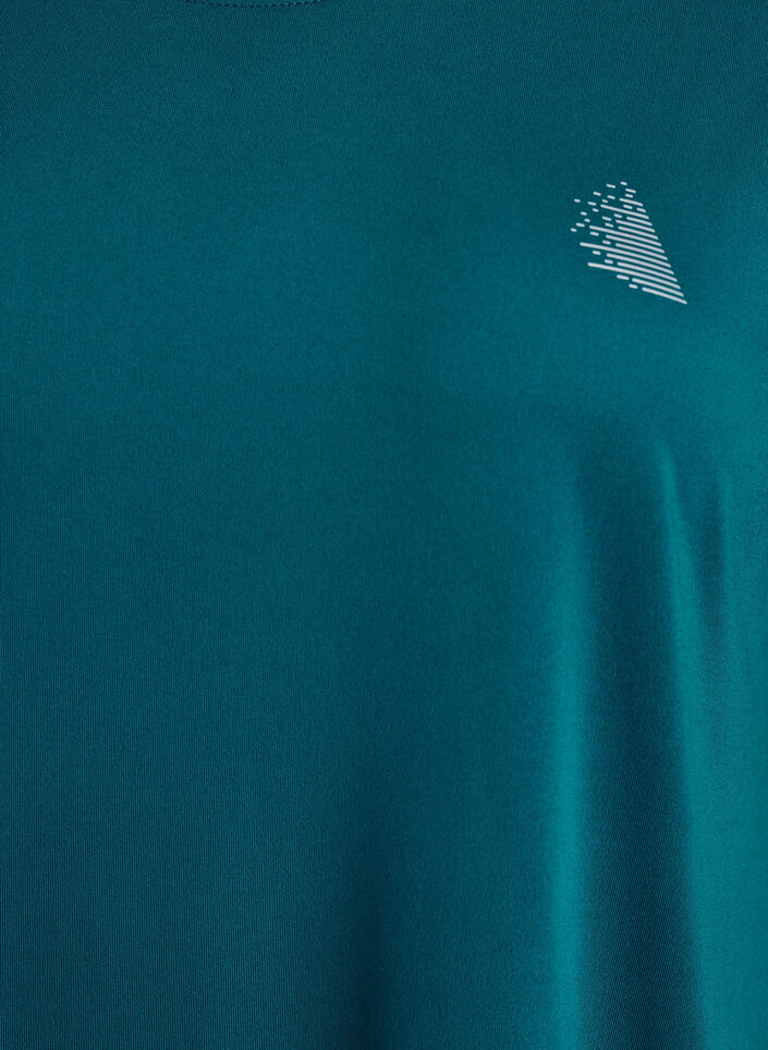 T-shirt long d'entra&icirc;nement, Vert, Packshot image number 2