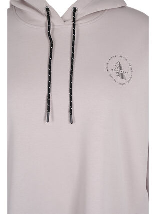 Sweatshirt met capuchon en lange mouwen, Ashes of Roses ASS, Packshot image number 2