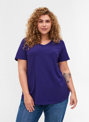 T-shirt basique, Parachute Purple, Model image number 0