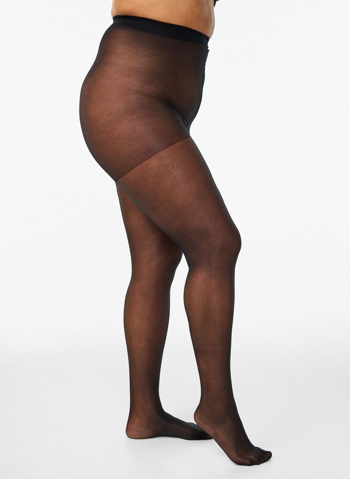 Collants 30 deniers ind&eacute;maillables, Noir, Packshot image number 0