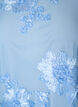 Meshjurk met bloemenapplicaties, Blauw, Packshot image number 2