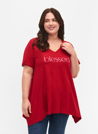 T-shirt en coton à manches courtes, Barbados Cherry BLES, Model
