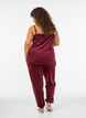 Pantalon ample en velours, Bordeaux, Model image number 2