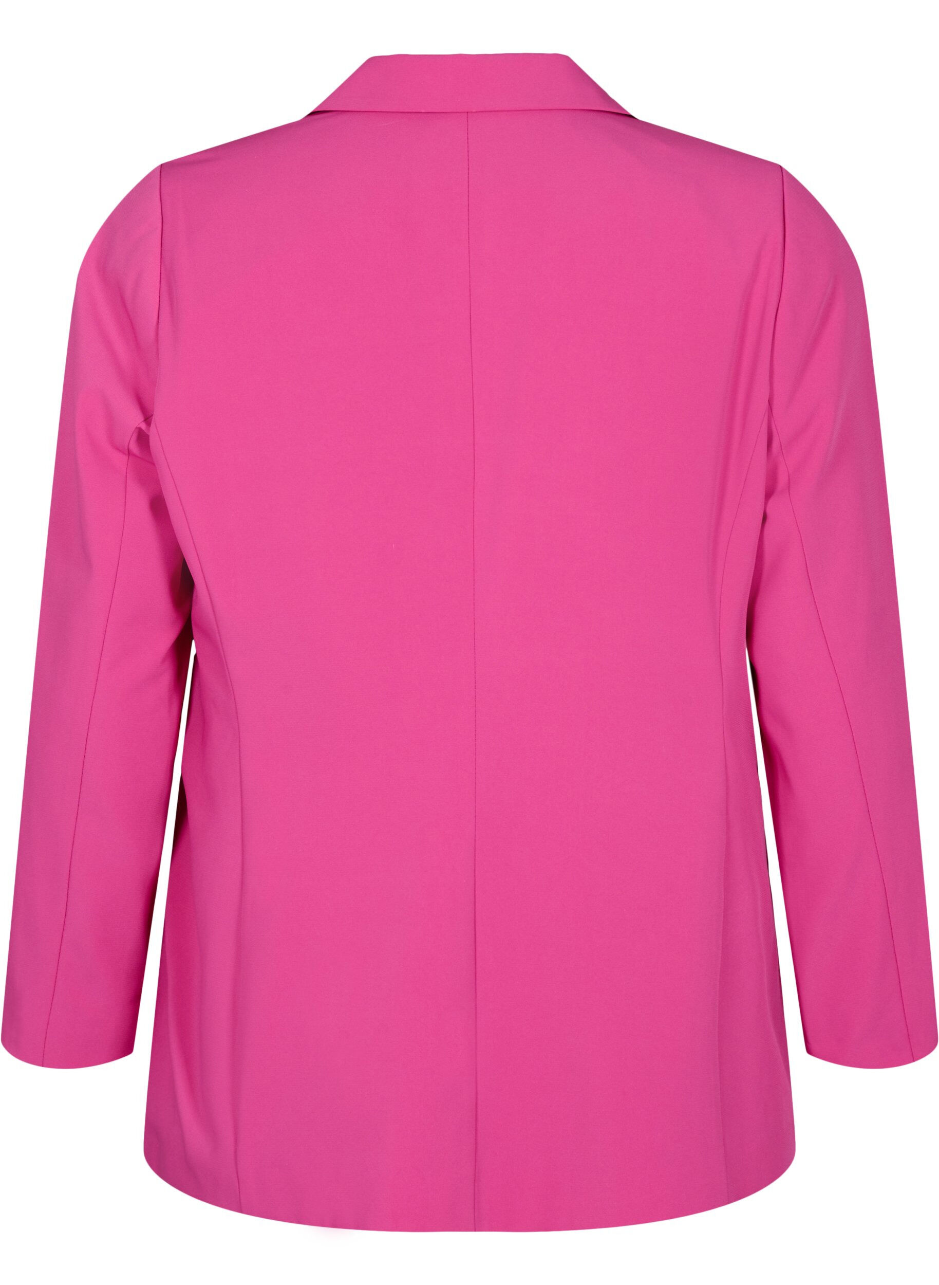 ZizziKlassieke blazer met zakken, Festival Fuchsia, Packshot image number 1