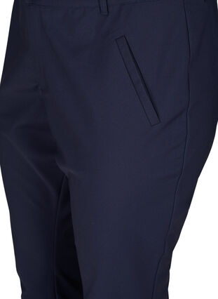 Pantalon classique à taille haute et longueur cheville, Night Sky, Packshot image number 2