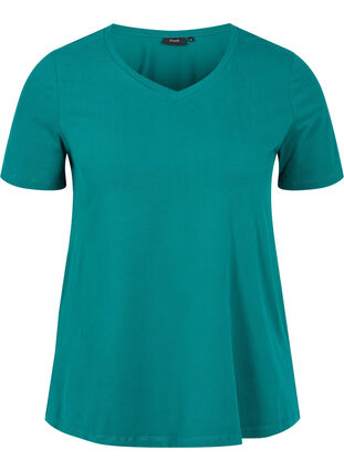 T-shirt basique, Teal Green, Packshot image number 0