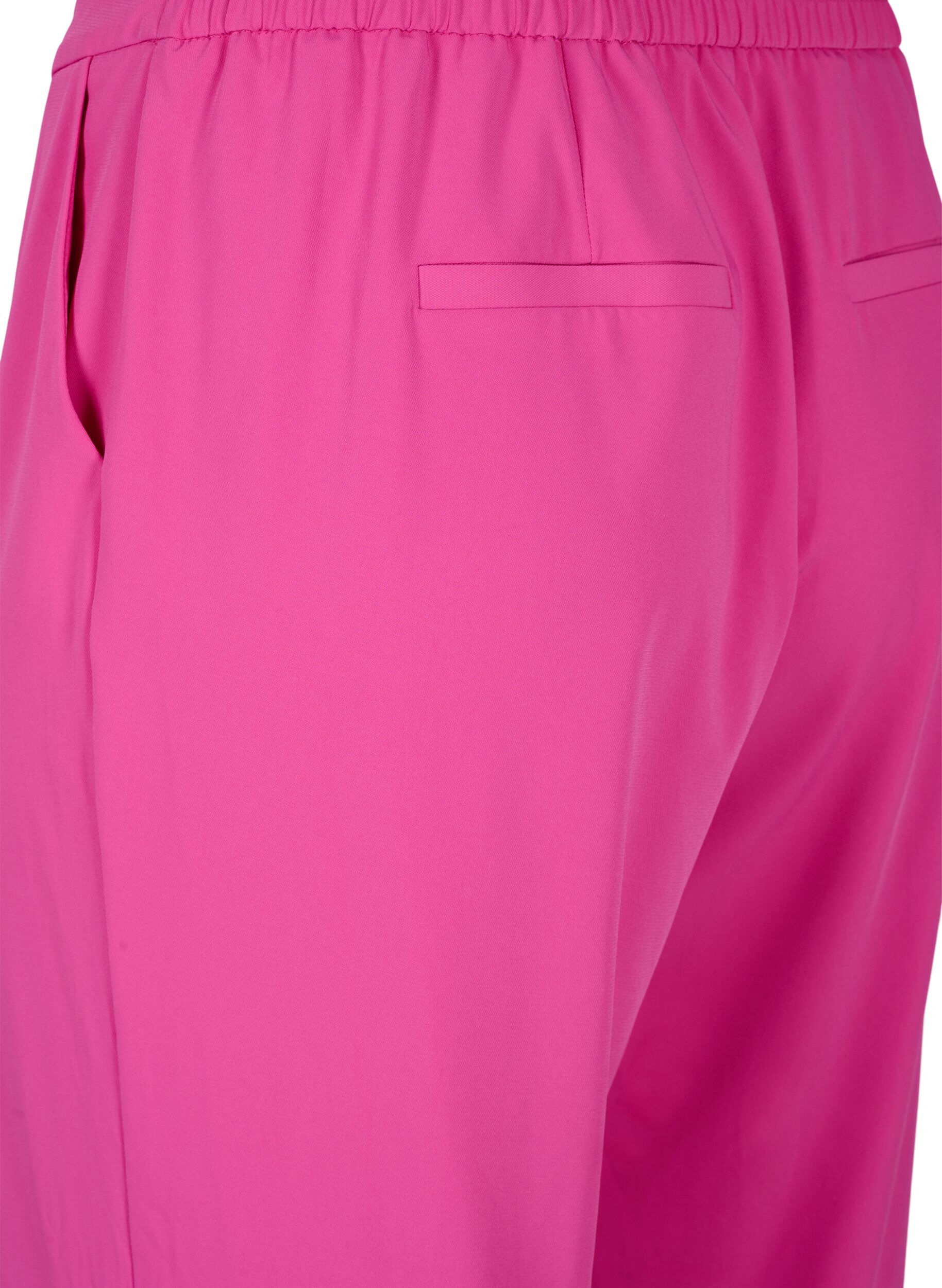 ZizziKlassieke broek met zakken, Festival Fuchsia, Packshot image number 3