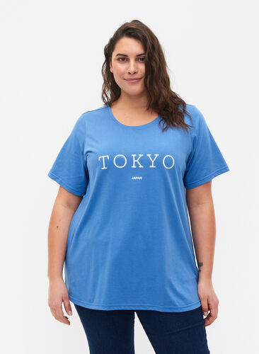 FLASH - T-shirt met motief, Ultramarine, Model image number 0