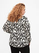 FLASH - Blouse met lange mouwen en print, Birch Black Graphic, Model image number 1