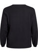 Cardigan met ronde knopen, Zwart, Packshot image number 1
