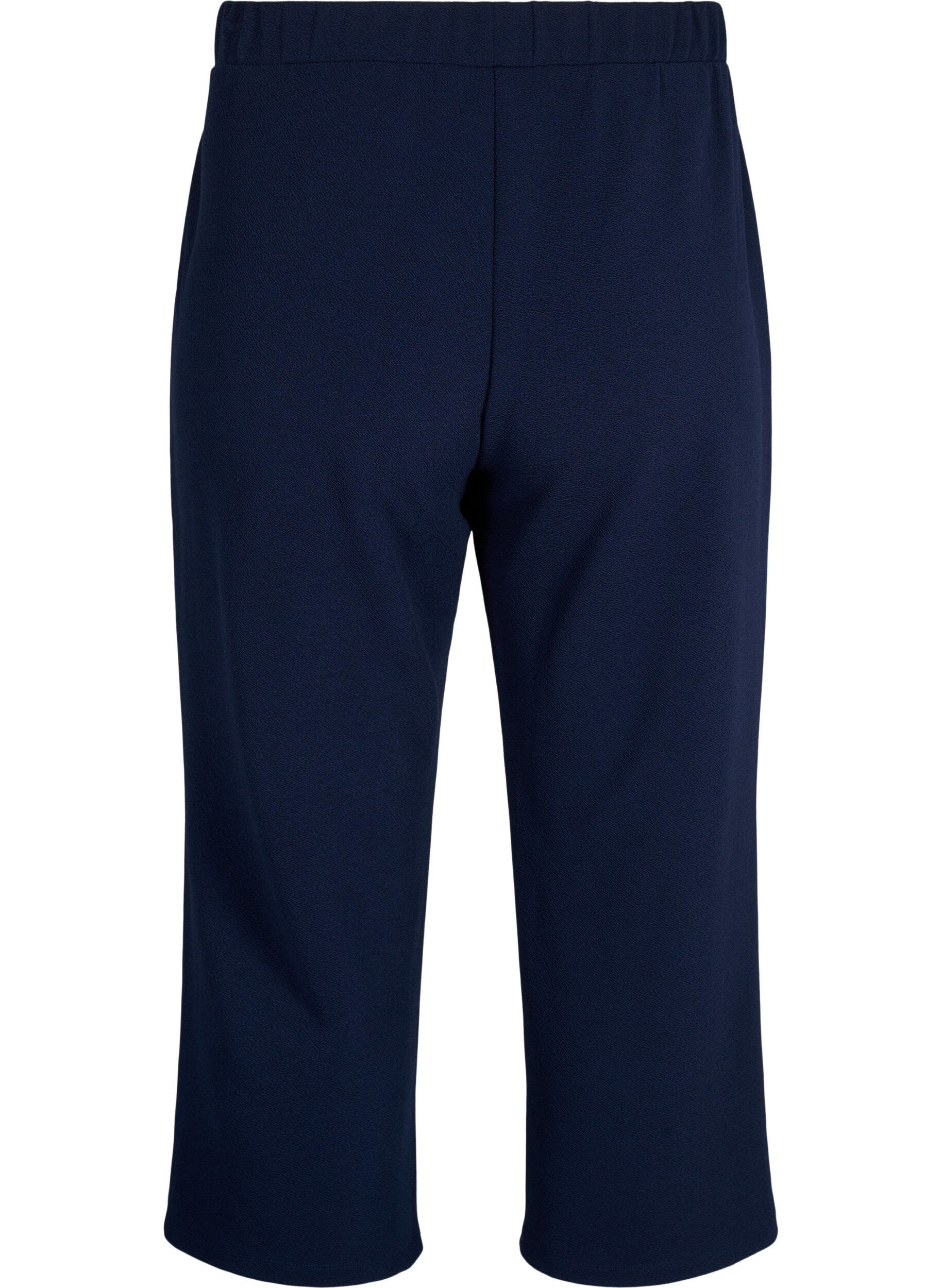 ZizziPantalon ample avec longueur 7/8, Bleu, Packshot image number 1
