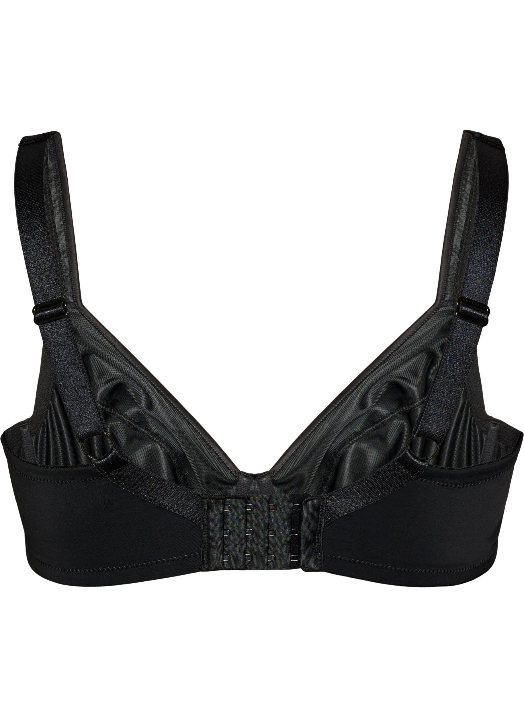 ZizziSoutien-gorge grand maintien avec bonnets moul&eacute;s, Noir, Packshot image number 1
