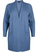 Cardigan en tricot c&ocirc;tel&eacute; avec poches, Bleu, Packshot image number 0