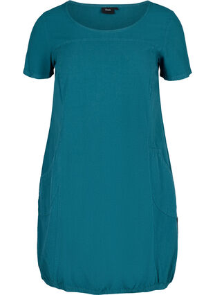 Comfortabele jurk, Blue Coral, Packshot image number 0
