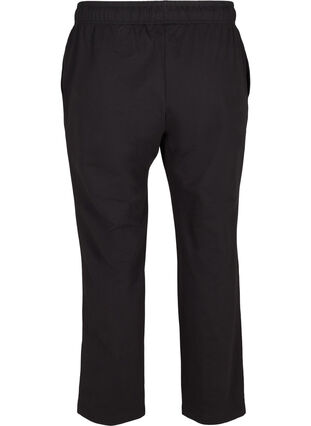 Pantalon de jogging avec largeur et poches, Black, Packshot image number 1