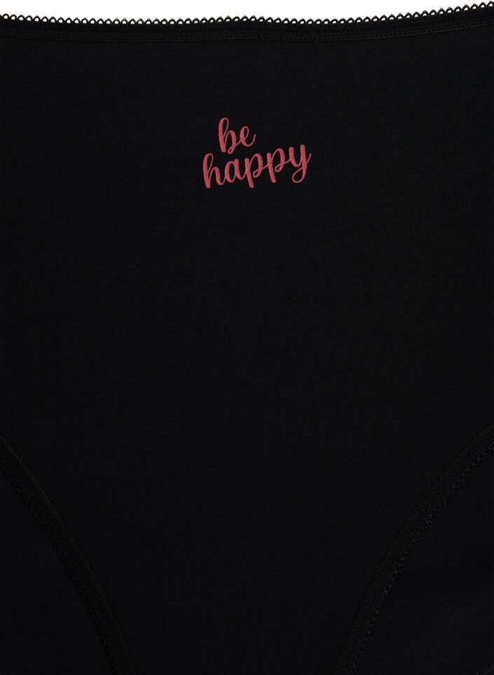 7-pack panties met normale taille, Rood, Packshot image number 3