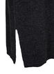 Robe longue oversize en tricot avec fente, Gris anthracite, Packshot image number 3