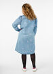 Robe Denim avec cœurs et poches de poitrine, Bleu Clair, Model image number 1