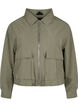 Blouson bomber avec col et poches, Vert foncé, Packshot image number 0