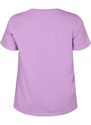 T-shirt de nuit en coton avec impression de texte, L.Crystal w.Dreamer, Packshot image number 1