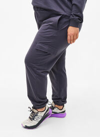 Pantalon de survêtement avec poches cargo, Ombre Blue, Model