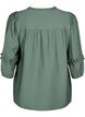 Blouse met ruffles, Duck Green, Packshot image number 1