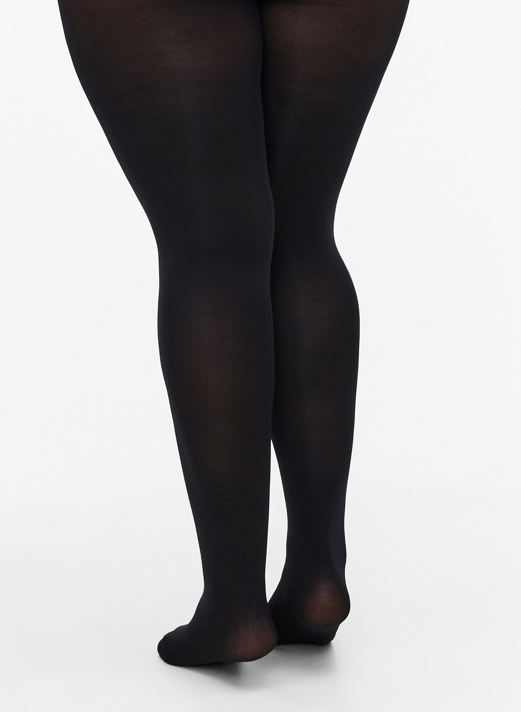 Zizzi Collants 100 deniers, Noir, Model image number 1
