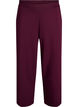 7/8 modal mix broek met zakken, Donker Bordeaux, Packshot image number 0