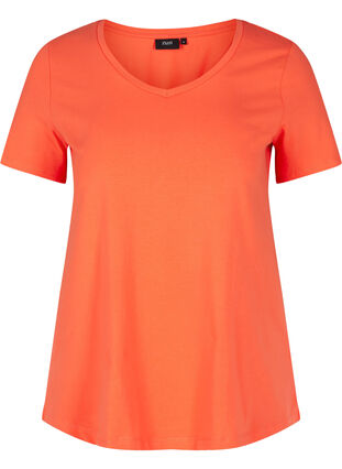 T-shirt basique, Living Coral, Packshot image number 0